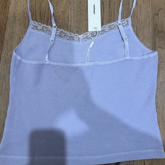 Madhappy Textured Lavender Lace tank women’s large $70 - Picture 4 of 9
